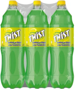 Twist Sparkling Lemon Drink 6 X 2 L