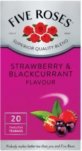 Five Roses Strawberry Blackcurrant 20 Teabags