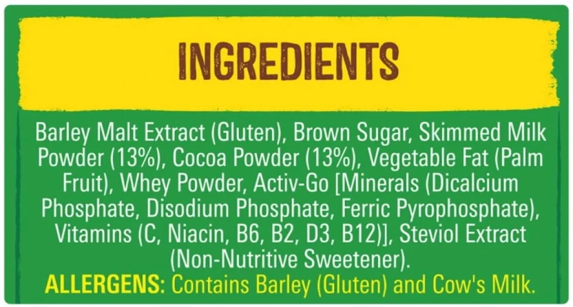 Nestle Milo Malt Energy Drink 250 g - Image 4