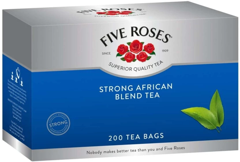 Five Roses Strong African Blend 200 Teabags - Image 2