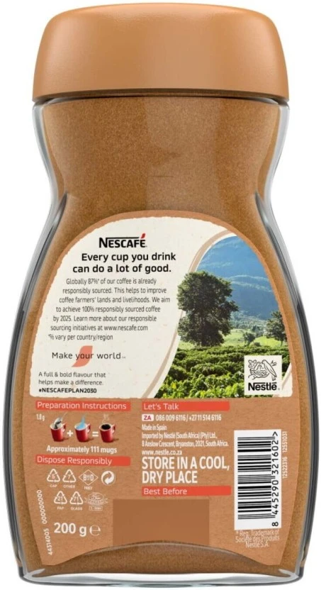 Nescafé Classic Crema Instant Coffee 200 g - Image 4