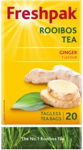 Freshpak Rooibos Ginger 20 Teabags