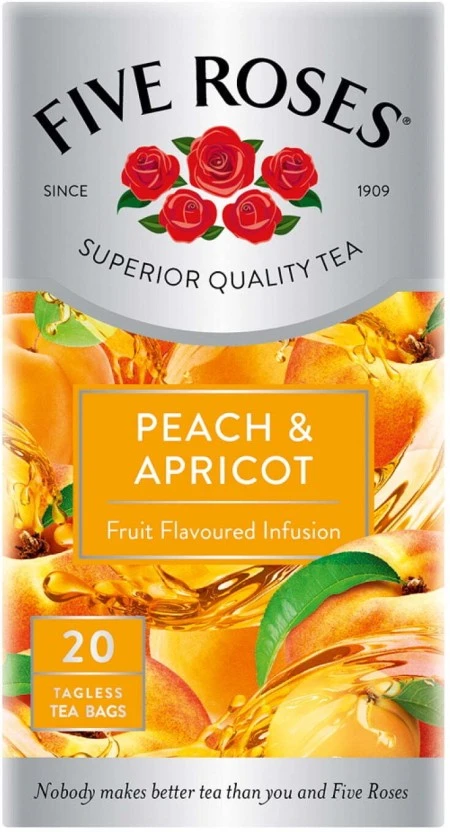 Five Roses Peach Apricot 20 Teabags