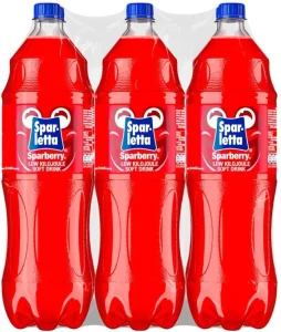 Sparletta Sparberry Low Kilo Soft Drink 6 X 2 L