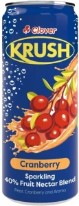 Krush Cranberry Sparkling Fruit Nectar 300 ml