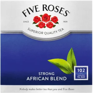 Five Roses Strong African Blend Black 6 X 100 Teabags