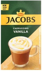 Jacobs Cappuccino Instant Vanilla Coffee 10 X 147 g
