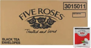 Five Roses Ceylon Blend Envelopes Black 200 x 2 g Teabags