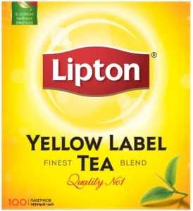 Lipton Yellow Label Black 12 X 100 Teabags