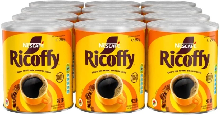 Nescafé Ricoffy Chicory Paste Coffee 12 X 250 g