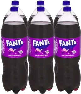 Fanta Grape Flavourd Drink 6 X 2 L