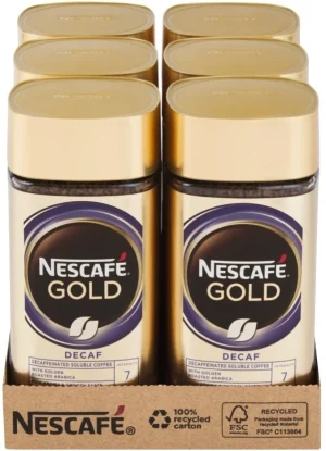 Nescafé Gold Decaf Roast Ground Coffee 6 X 200 g