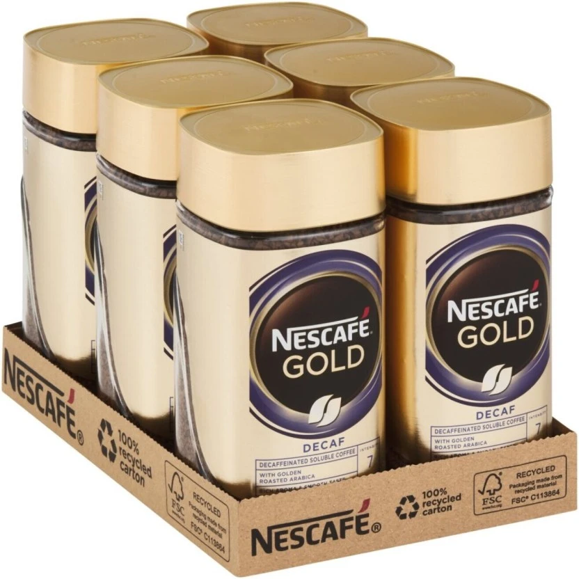 Nescafé Gold Decaf Roast Ground Coffee 6 X 200 g - Image 2