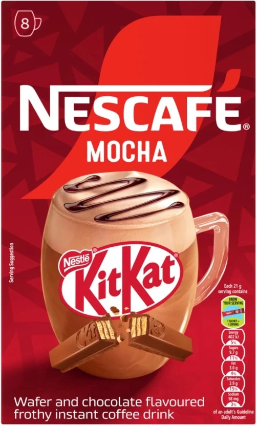 Nescafé Wafer and Chocolate Mocha Instant Coffee 125 g - Image 2