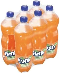 Fanta Orange Flavourd Drink 6 X 2 L