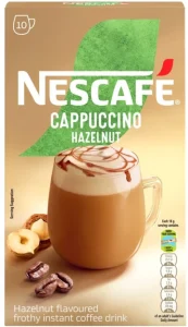 Nescafé Cappuccino Instant Hazelnut Coffee 125 g
