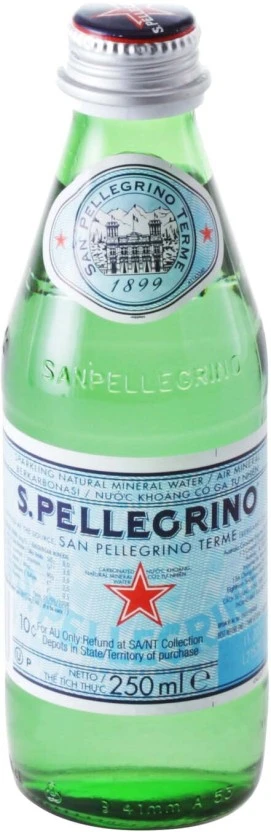 San Pellegrino Sparkling Natural Mineral Water 24 X 250 ml - Image 2