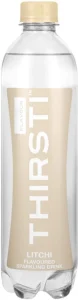 Thirsti Sparkling Litchi Flavoured Water 500 ml