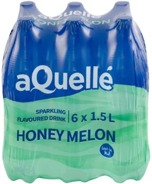 Aquelle Sparkling Honey Melon Flavoured Water 6 X 1. 5 l - ShopCiti Grocery Market