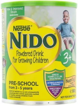 Nestle Nido 3+ Powdered Drink Skimmed Milk Powder 900 g - ShopCiti Grocery Market