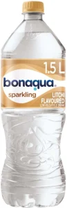 Bonaqua Sparking Low Kilojule Litchi Flavoured Water 1.5 l