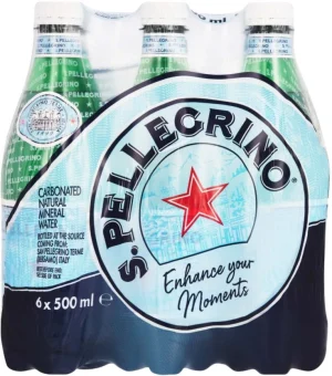 San Pellegrino Natural Mineral Carbonated Water 6 X 500 ml - ShopCiti Grocery Market