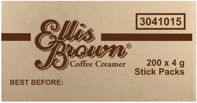 Ellis Brown Creamer Stick Skimmed Milk Powder 200 x 4 g