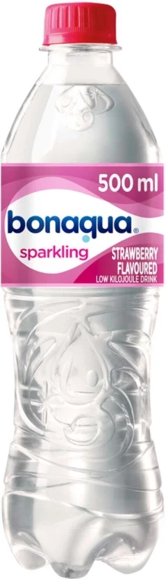 Bonaqua Sparkling Low Kilojule Strawberry Flavoured Water 500 ml - ShopCiti Grocery Market