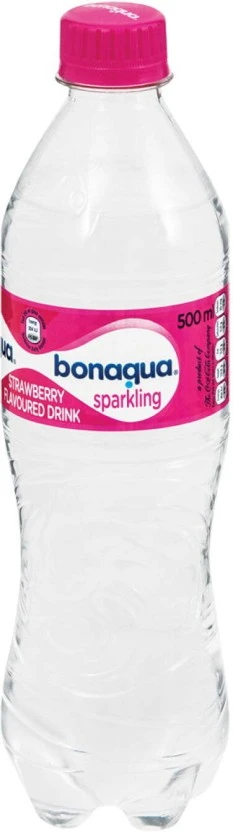 Bonaqua Sparkling Strawberry Flavoured Water 6 X 500 ml - Image 2