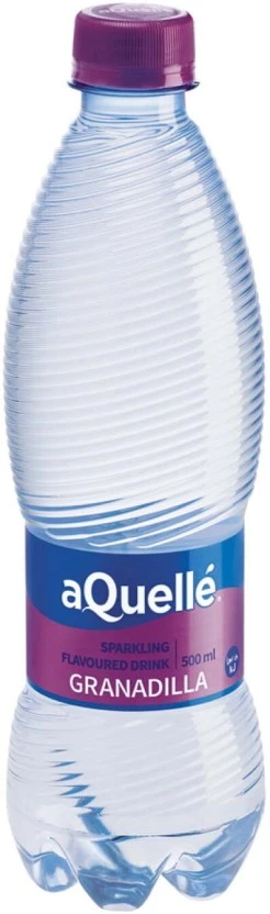 Aquelle Sparkling Granadilla Flavoured Water 6 X 500 ml - Image 3