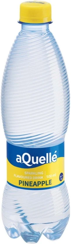 Aquelle Sparkling Pineapple Flavoured Water 6 X 500 ml - Image 3