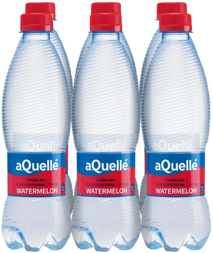 Aquelle Sparkling Watermelon Flavoured Water 6 X 500 ml - Image 3