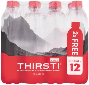 Thirsti Natural Spring Still Water 12 X 500 ml