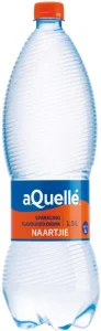 Aquelle Sparkling Naartjie Flavoured Water 1.5 l