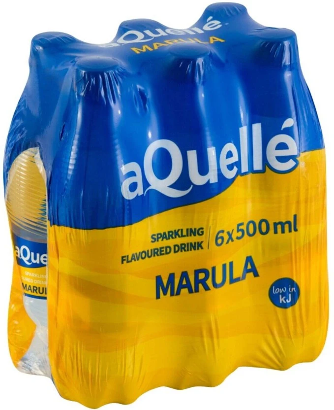 Aquelle Sparkling Marula Flavoured Water 6 X 500 ml - Image 2