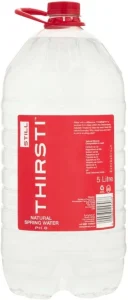 Thirsti Still Natural Spring Mineral Water 5 l