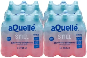 Aquelle Blueberry Raspberry Drink Flavoured Water 24 X 750 ml