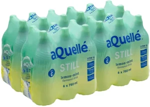 Aquelle Lemon mint Drink Flavoured Water 24 X 750 ml