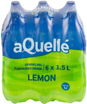 Aquelle Sparkling Lemon Flavoured Water 6 X 1. 5 l - ShopCiti Grocery Market