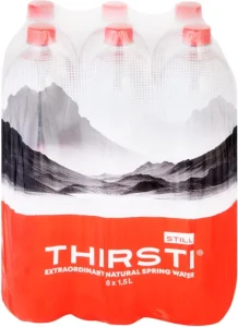 Thirsti Natural Spring Still Water 6 X 1. 5 l
